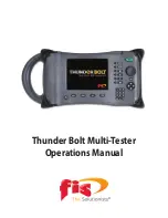 FIS Thunder Bolt Operation Manual предпросмотр