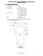 Preview for 6 page of FISCHBEIN Empress Series Operator'S Manual