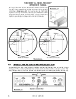 Preview for 16 page of FISCHBEIN PBC-6000 Operator'S Manual