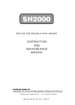 Preview for 1 page of FISCHBEIN Saxon SH 2000 Instruction And Maintenance Manual