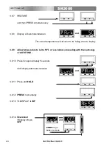 Предварительный просмотр 20 страницы FISCHBEIN Saxon SH 2000 Instruction And Maintenance Manual