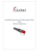 Fischer Connectors FOH Assembly Instruction Manual preview