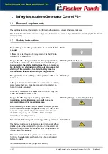 Preview for 5 page of Fischer Panda 0000139 Manual