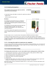 Preview for 201 page of Fischer Panda 10000/9 Manual