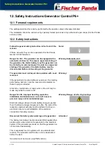 Preview for 223 page of Fischer Panda 10000/9 Manual