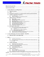 Preview for 3 page of Fischer Panda 10000 NE User Manual