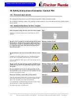 Preview for 183 page of Fischer Panda 10000 NE User Manual