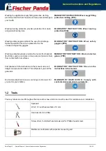 Preview for 12 page of Fischer Panda 15 mini PMS Digital Manual