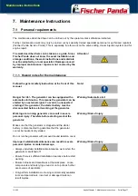 Preview for 77 page of Fischer Panda 15 mini PMS Digital Manual