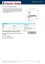 Preview for 86 page of Fischer Panda 15 mini PMS Digital Manual