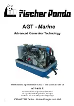 Fischer Panda AGT 4000 B Operation Manual preview