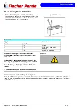 Предварительный просмотр 138 страницы Fischer Panda Panda 10000 Manual