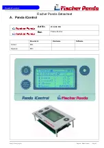 Preview for 81 page of Fischer Panda Panda 6000i PMS Manual