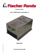 Preview for 93 page of Fischer Panda Panda 6000i PMS Manual