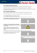 Preview for 163 page of Fischer Panda Panda AGT 6000 Manual