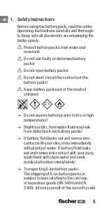 Preview for 6 page of FISCHER 553415 User Manual