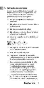 Preview for 15 page of FISCHER 553415 User Manual