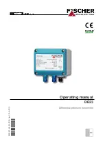 FISCHER DE23 Series Operating Manual preview