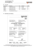 Preview for 12 page of FISCHER DE44 KR Series Data Sheet And Instruction Manual