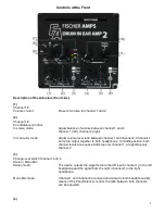 Preview for 2 page of FISCHER DRUM IN EAR AMP 2 User Manual