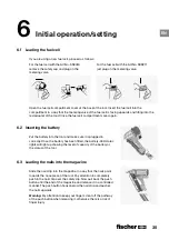 Preview for 35 page of FISCHER FGW 90F User Manual