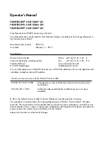 Preview for 2 page of FISCHER FISCHERSCOPE X-RAY XDLM 231 Operator'S Manual