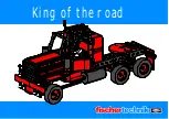 Preview for 1 page of FISCHER Fischertechnik King of the road Manual