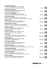 Preview for 3 page of FISCHER FSS 18 V 400 BL Operating Instructions Manual