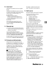 Preview for 33 page of FISCHER FSS 18 V 400 BL Operating Instructions Manual