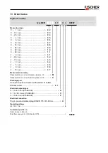 Preview for 7 page of FISCHER Me01 Series Data Sheet And Operating Manual