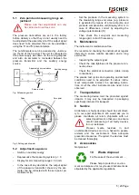 Предварительный просмотр 5 страницы FISCHER ME49F Series Operating Manual