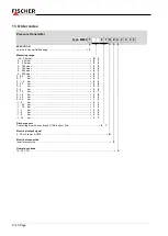 Предварительный просмотр 8 страницы FISCHER ME49F Series Operating Manual