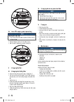 Preview for 22 page of FISCHER Sauger FVC 35 M Operating Instructions Manual