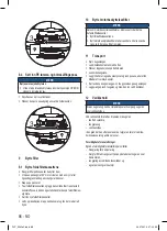 Preview for 86 page of FISCHER Sauger FVC 35 M Operating Instructions Manual