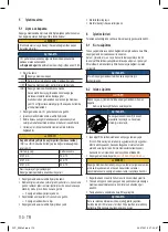 Preview for 110 page of FISCHER Sauger FVC 35 M Operating Instructions Manual