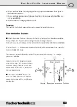 Preview for 7 page of fischertechnik PROFI Instruction Manual