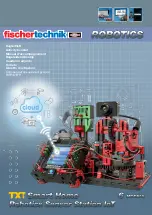 fischertechnik Robotics Sensor Station IoT Activity Booklet preview
