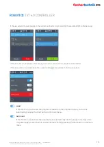 Preview for 16 page of fischertechnik ROBOTICS TXT 4.0 Operating Manual