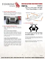 Предварительный просмотр 2 страницы Fishbone Offroad FB22016 Installation Instructions