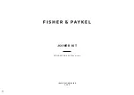 Fisher & Paykel 819264 Installation Manual preview