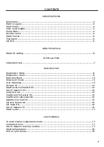 Preview for 3 page of Fisher & Paykel 92111 Service Diagnostic Manual