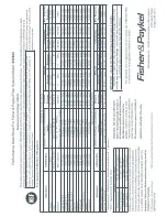 Предварительный просмотр 57 страницы Fisher & Paykel ActiveSmart E372B Installation Instructions And User Manual