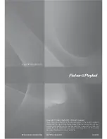 Предварительный просмотр 60 страницы Fisher & Paykel ActiveSmart E372B Installation Instructions And User Manual