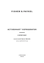 Fisher & Paykel ACTIVESMART RF730Q User Manual preview