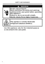 Preview for 6 page of Fisher & Paykel ACTIVESMART RS36A80 User Manual