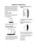 Preview for 5 page of Fisher & Paykel AD55 Series Service Manual