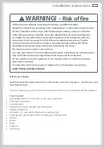 Preview for 9 page of Fisher & Paykel AeroCare DE7027G1 Installation Instructions And User Manual