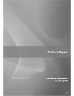 Preview for 1 page of Fisher & Paykel AeroCare Installation And User Manual