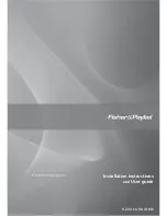 Fisher & Paykel AeroDry Installation Instructions And User Manual preview