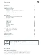 Preview for 3 page of Fisher & Paykel AeroDry Installation Instructions And User Manual